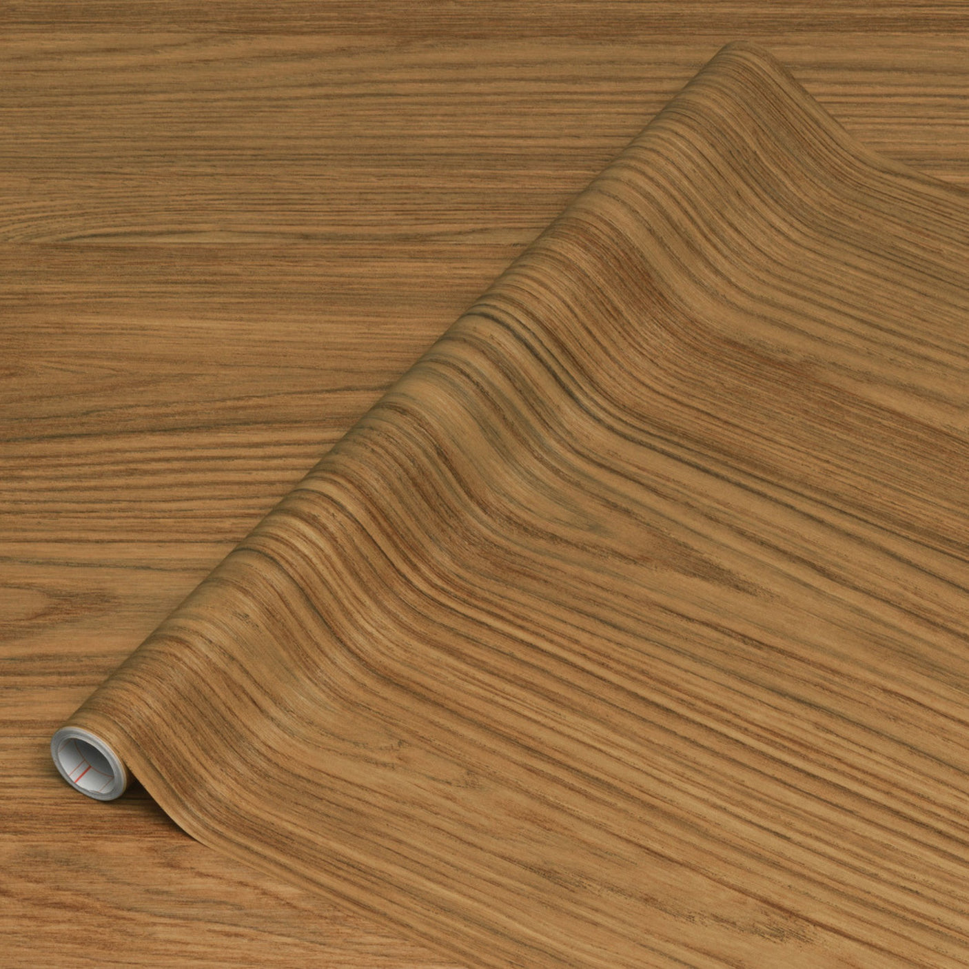 Se ekte farger og struktur med en praktisk vareprøve av Casella Oak brun.