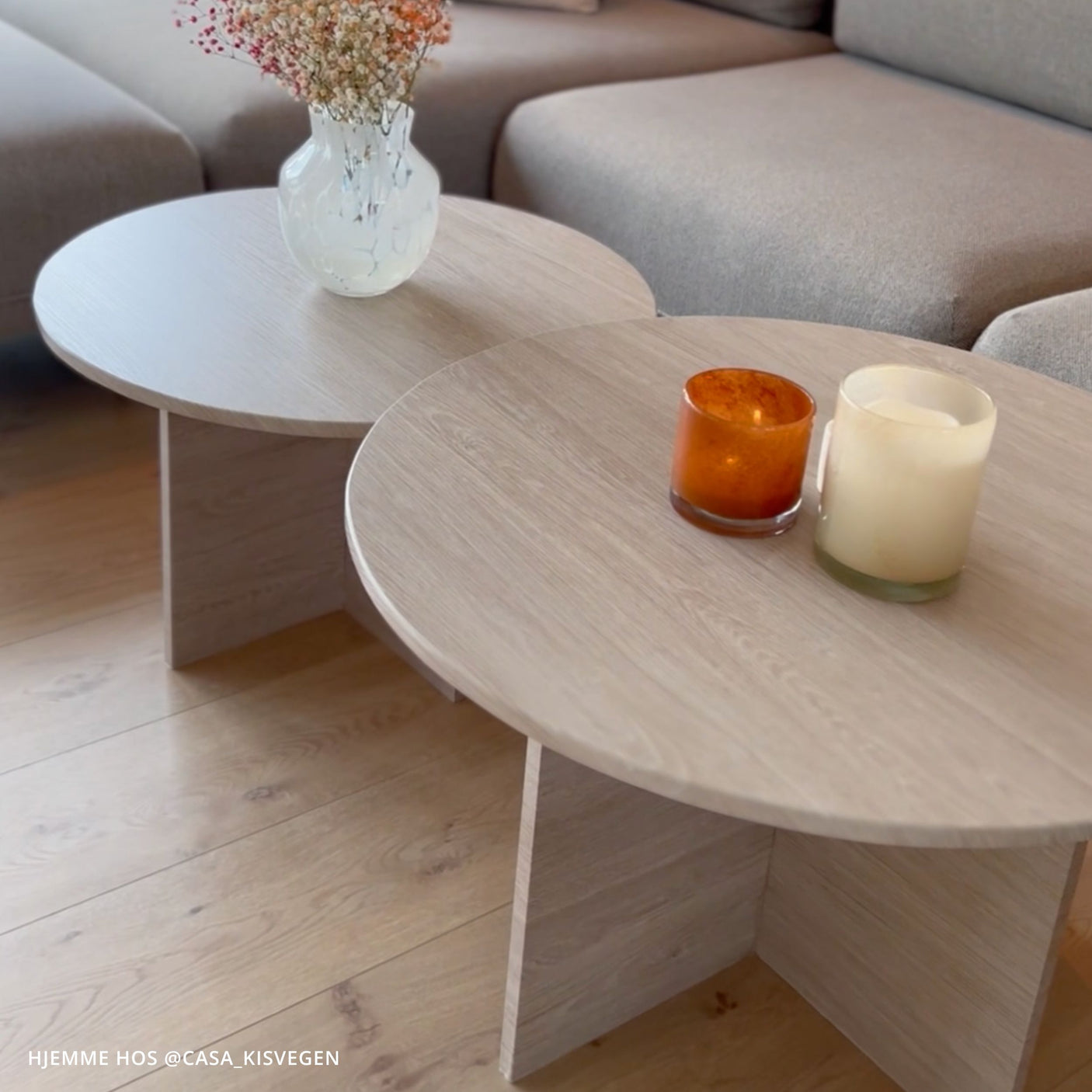 Santana Eik Kalk kontaktplast – ideell til å fornye møbler og flater.