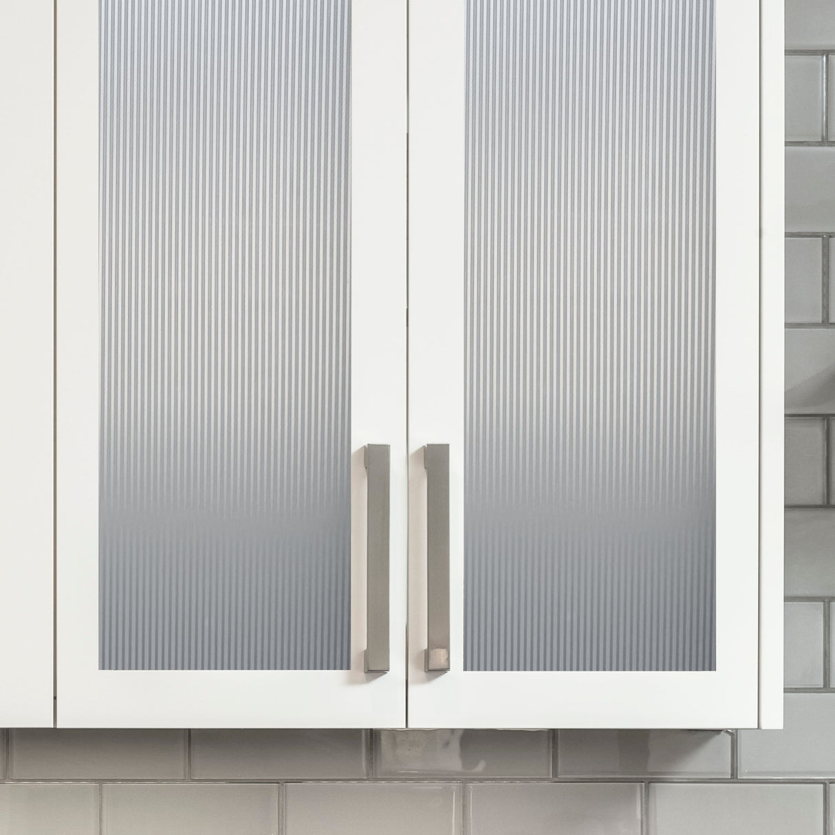 Vareprøve: Static Fluted vindusfolie