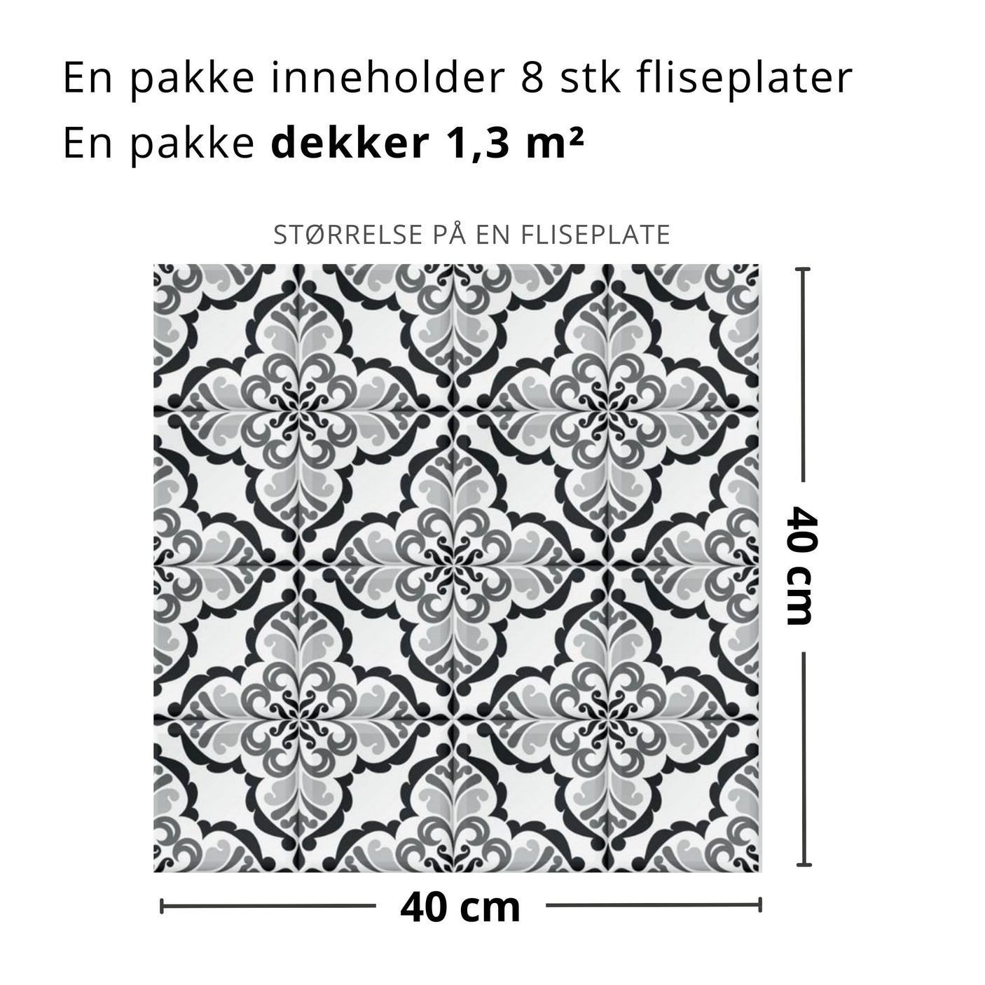 Lisbonne självhäftande plattor