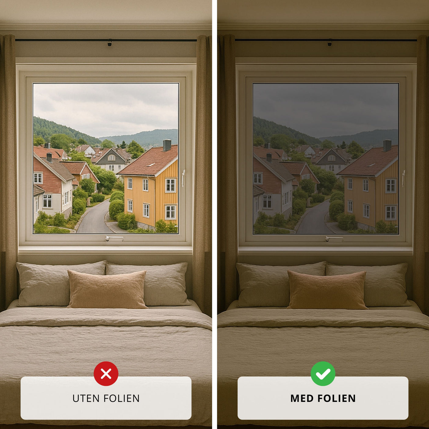 Supreme Static Tinted vindusfolie