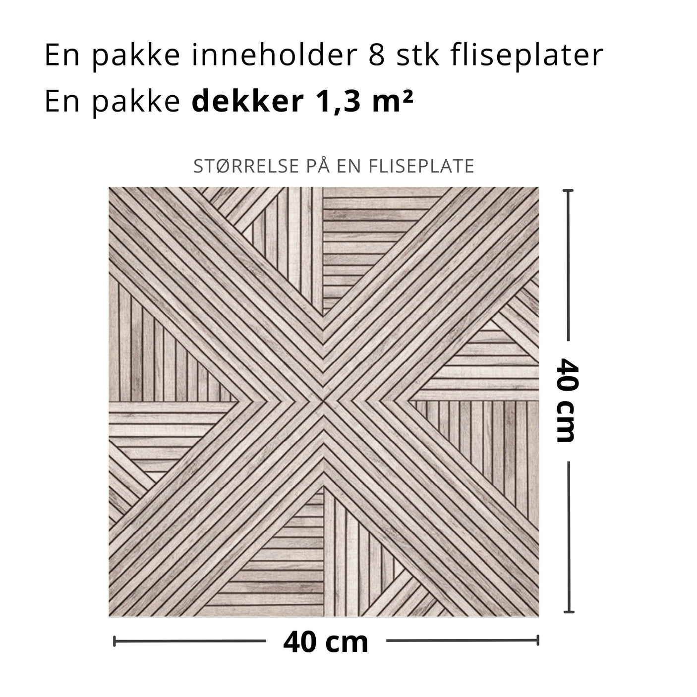 Oda självhäftande plattor