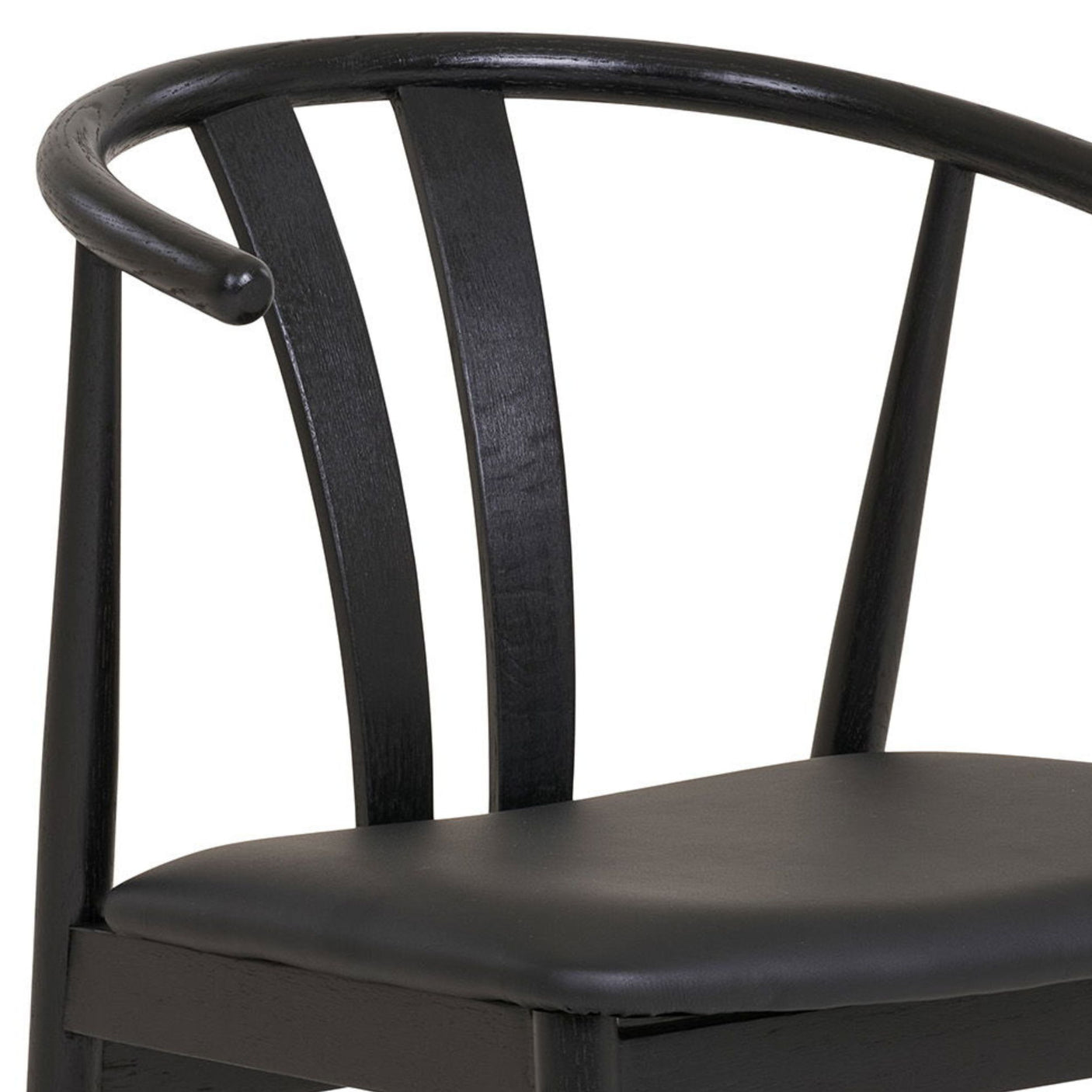 2-pk House Nordic Artenara spisestol sort