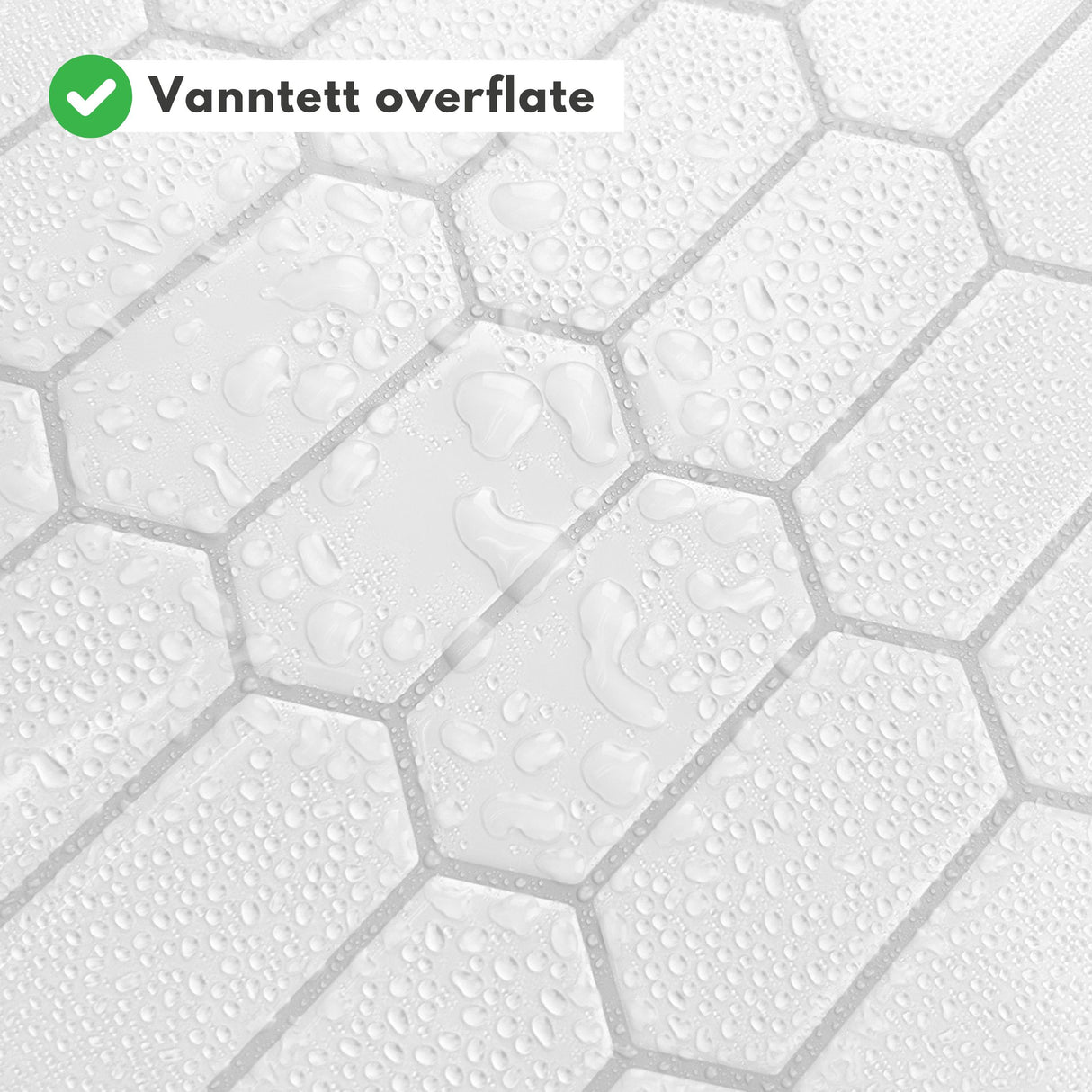 Perfekt egnet for kjøkken, gang og soverom.