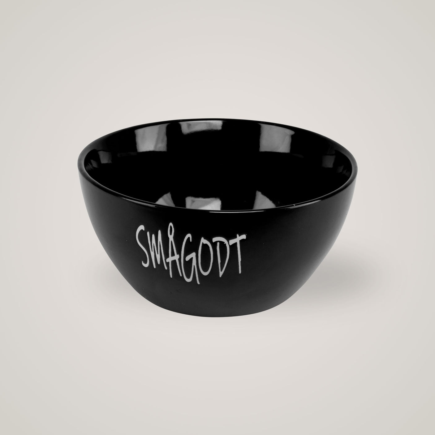 Sort serveringsskål til smågodt og snacks