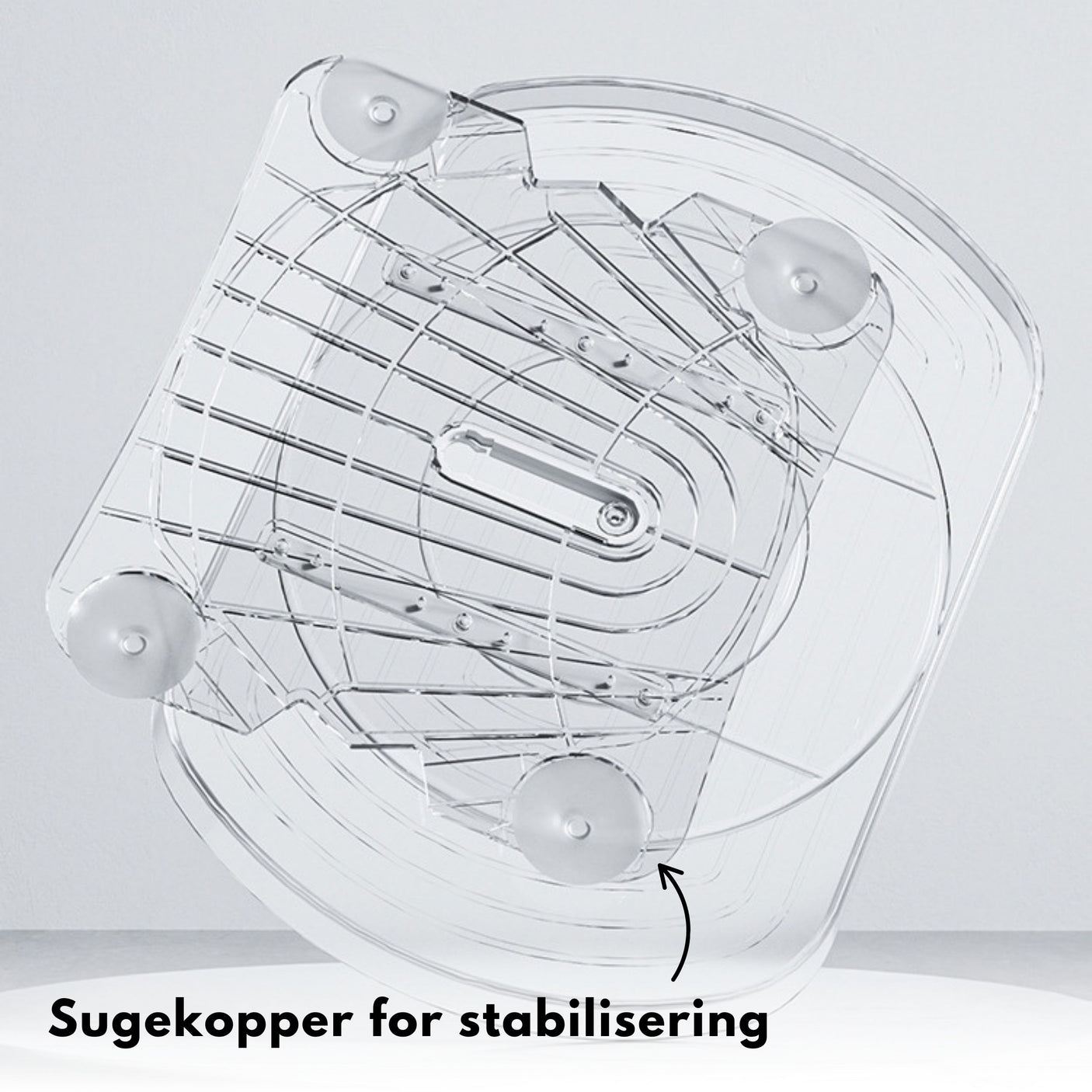 Ovalt snurrebrett med krydderglass og oljeflasker fra Lindas Dekor