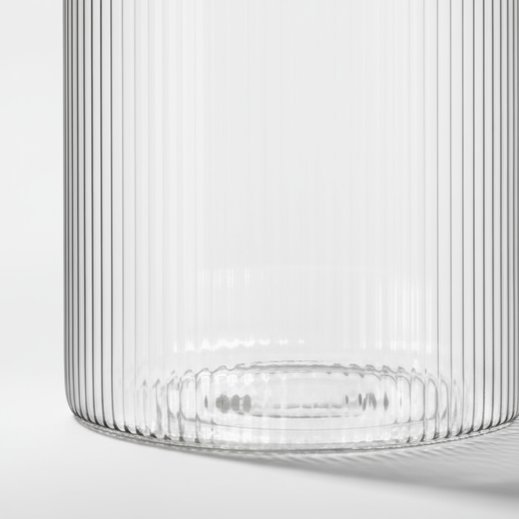 Glasskrukke med trelokk 1650 ml