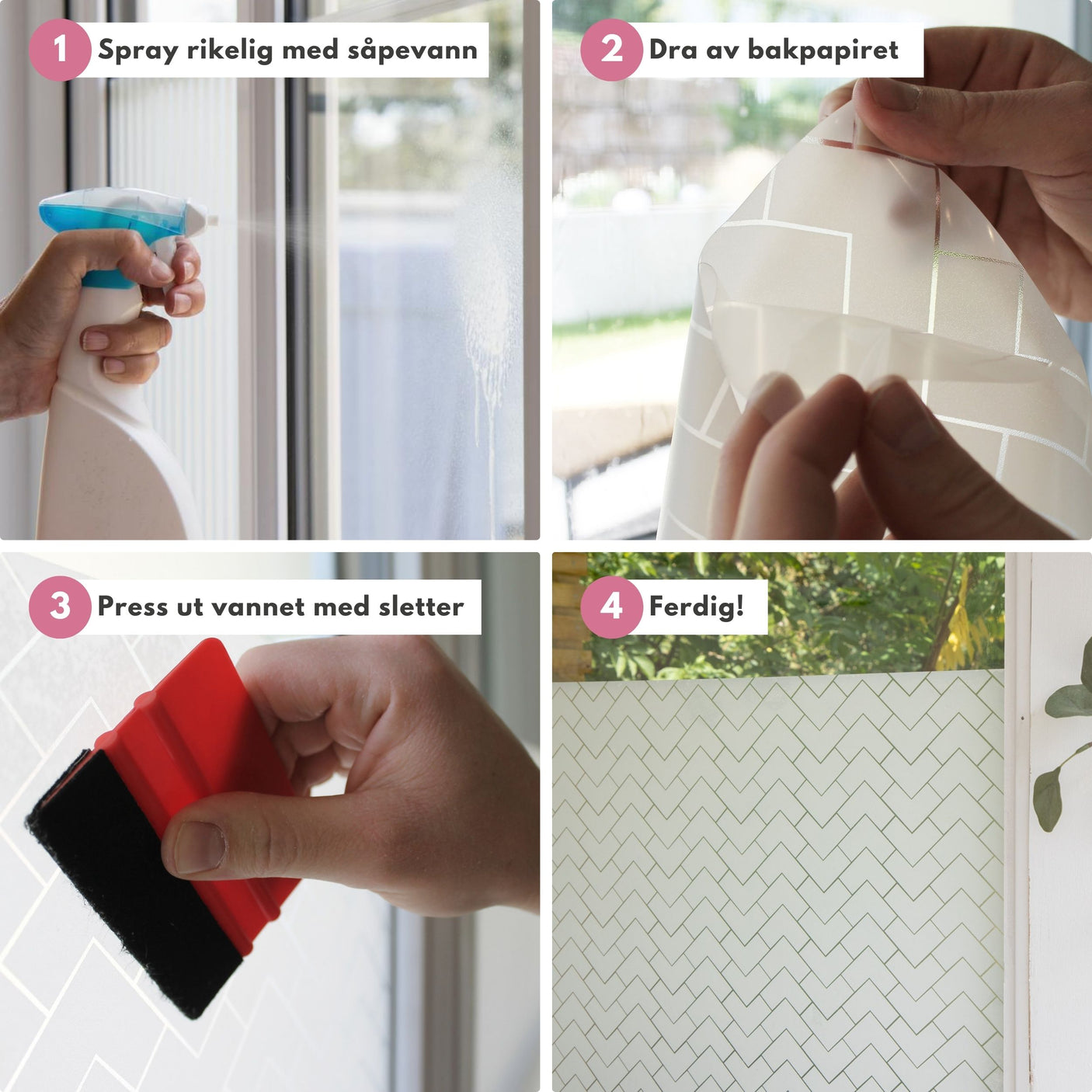 Static Martine vindusfolie