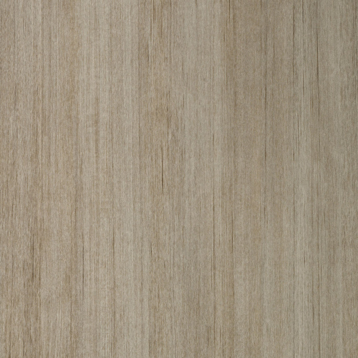 Nærbilde av Tira Wood grå vareprøve i naturlige, varme gråtoner.