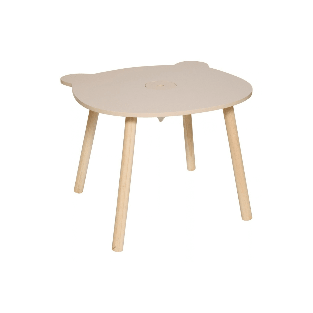 Barnebord bamse Douceur beige - Lindas Dekor Barnebord