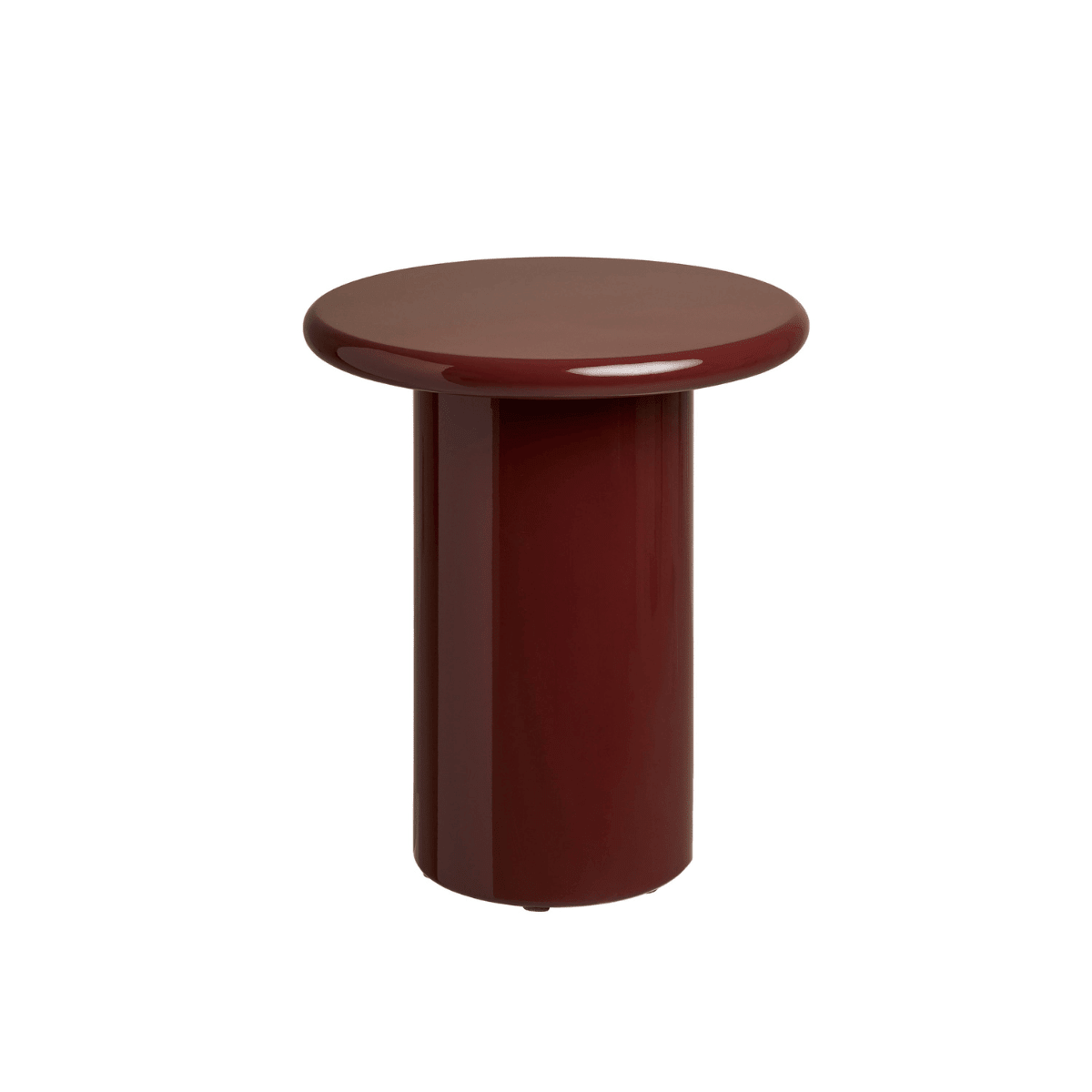 Otago sidebord bordeaux ⌀45 cm - Lindas Dekor Sidebord