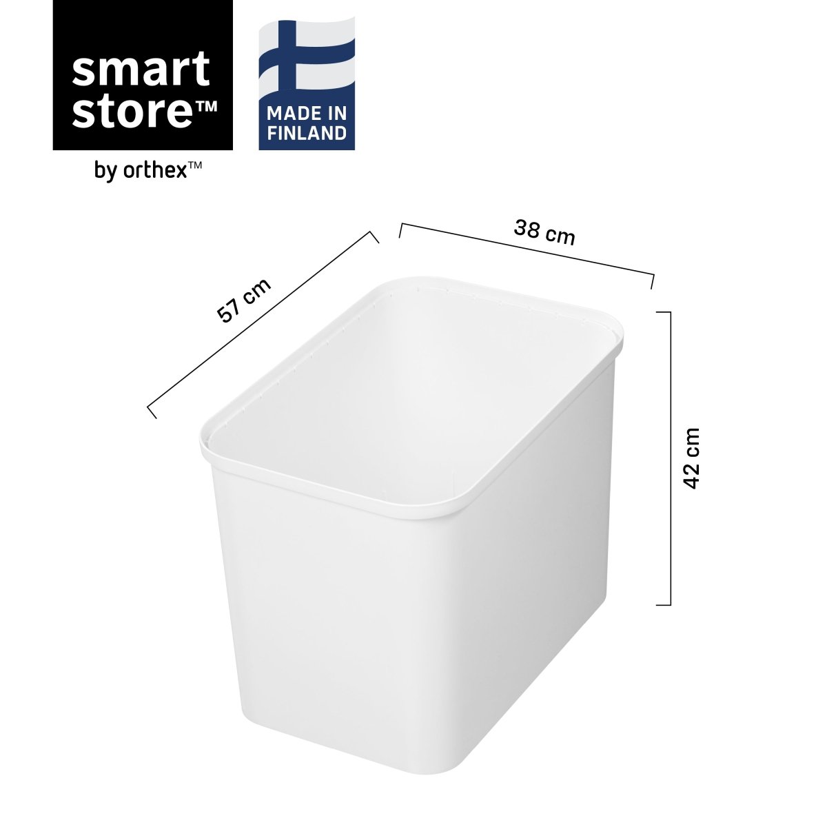 SmartStore™ Collect 76 L hvit - Lindas Dekor