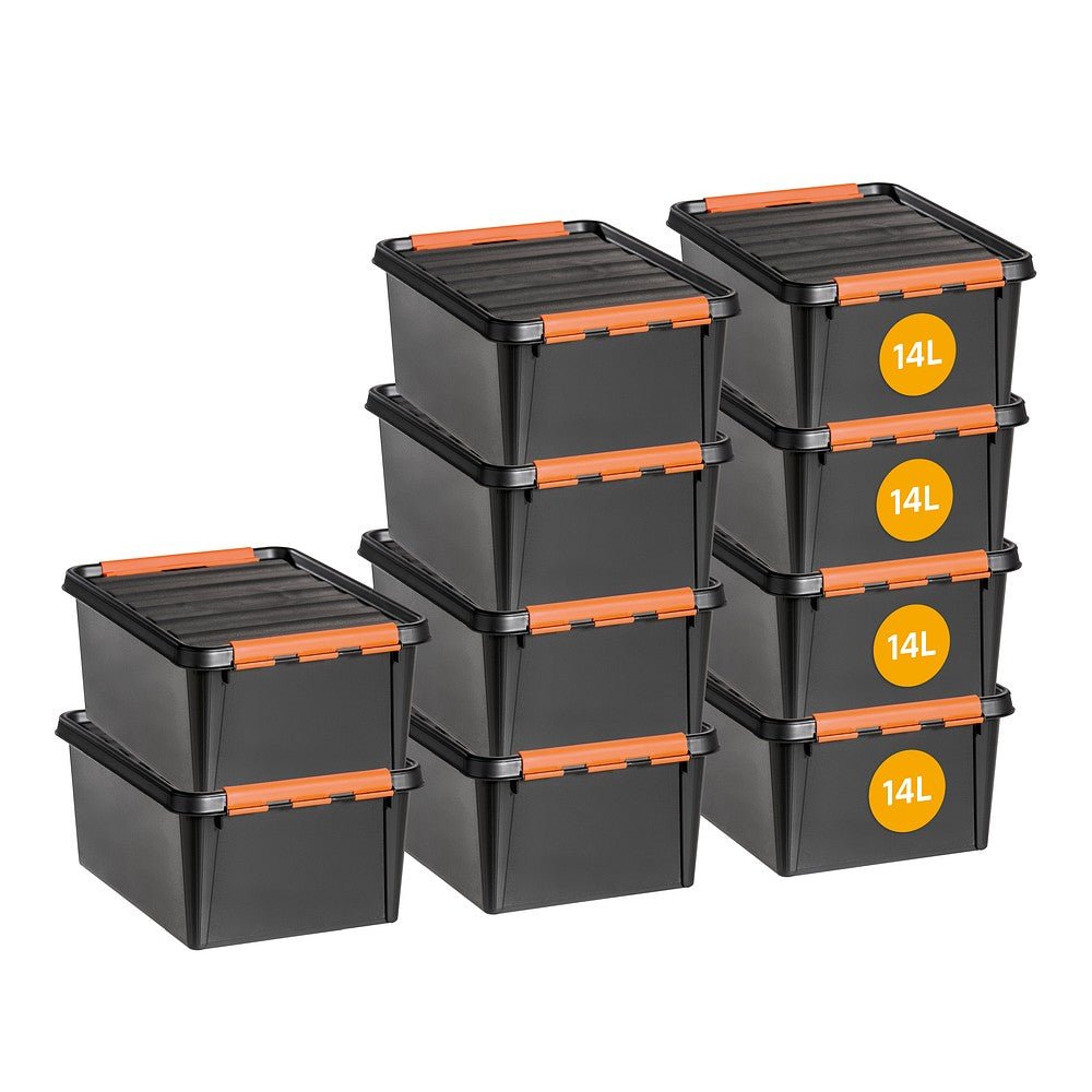 SmartStore™ Pro oppbevaringsboks med lokk 14 L - Lindas Dekor