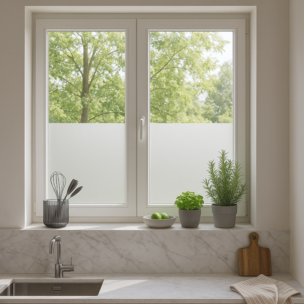 Vareprøve: Supreme Static Nordic Frost matt vindusfolie