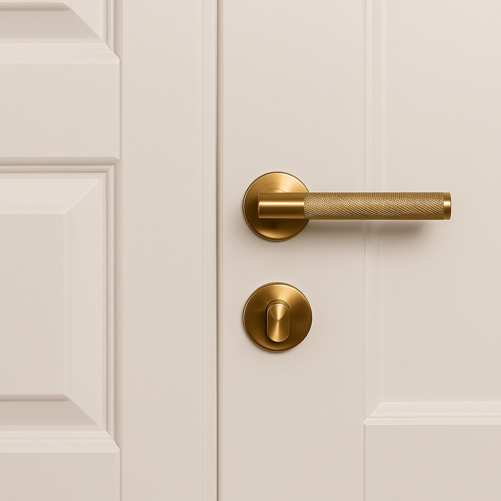 Stockholm dørhåndtak gull