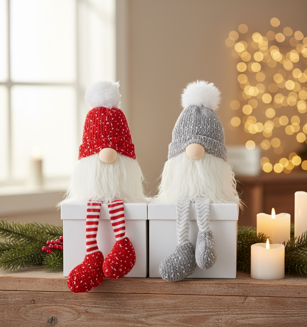 Snippy sittende nisse