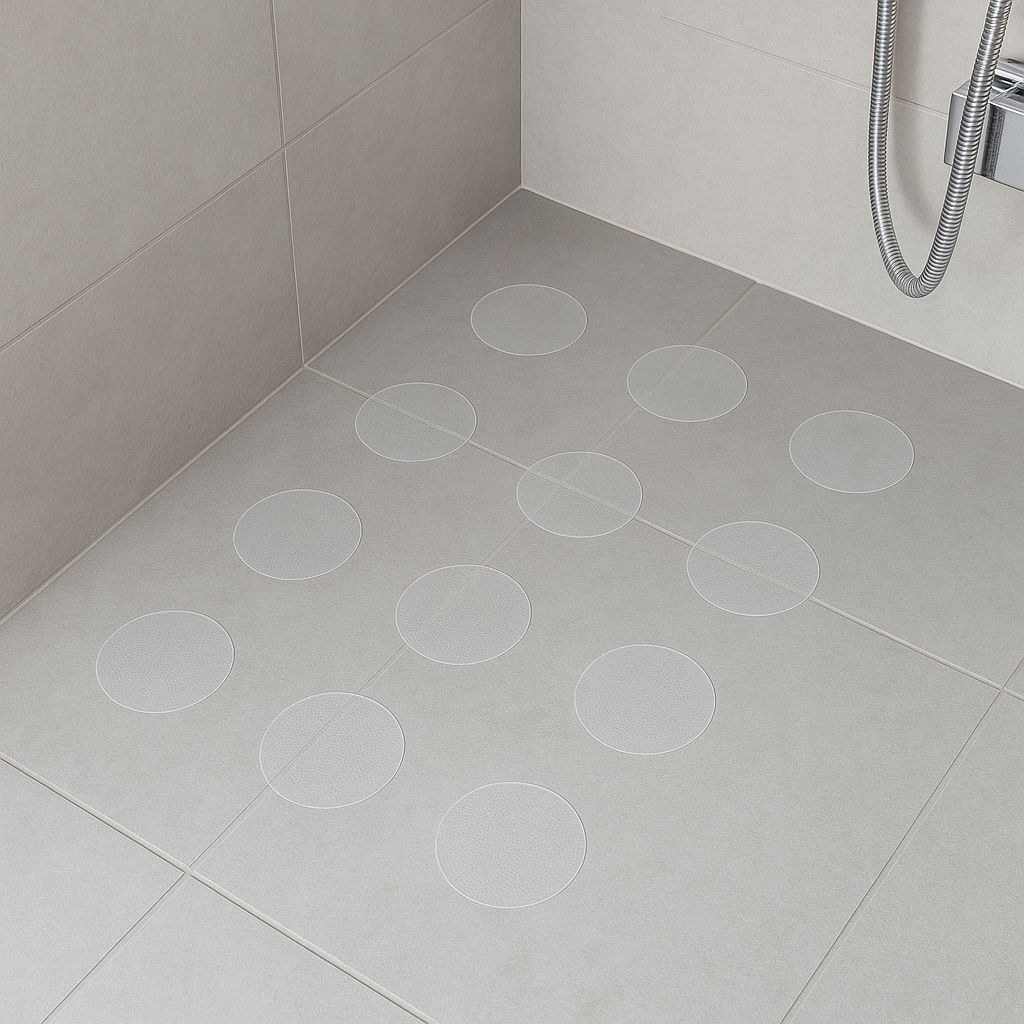 antiskli klistremerker til dusj og badekar