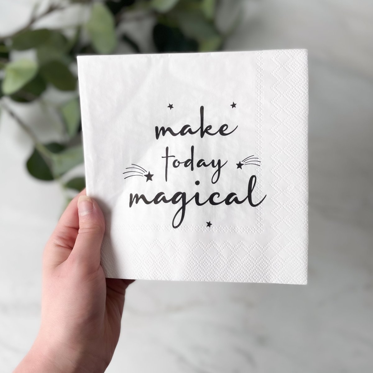 20 - pk Servietter "magical" - Lindas Dekor