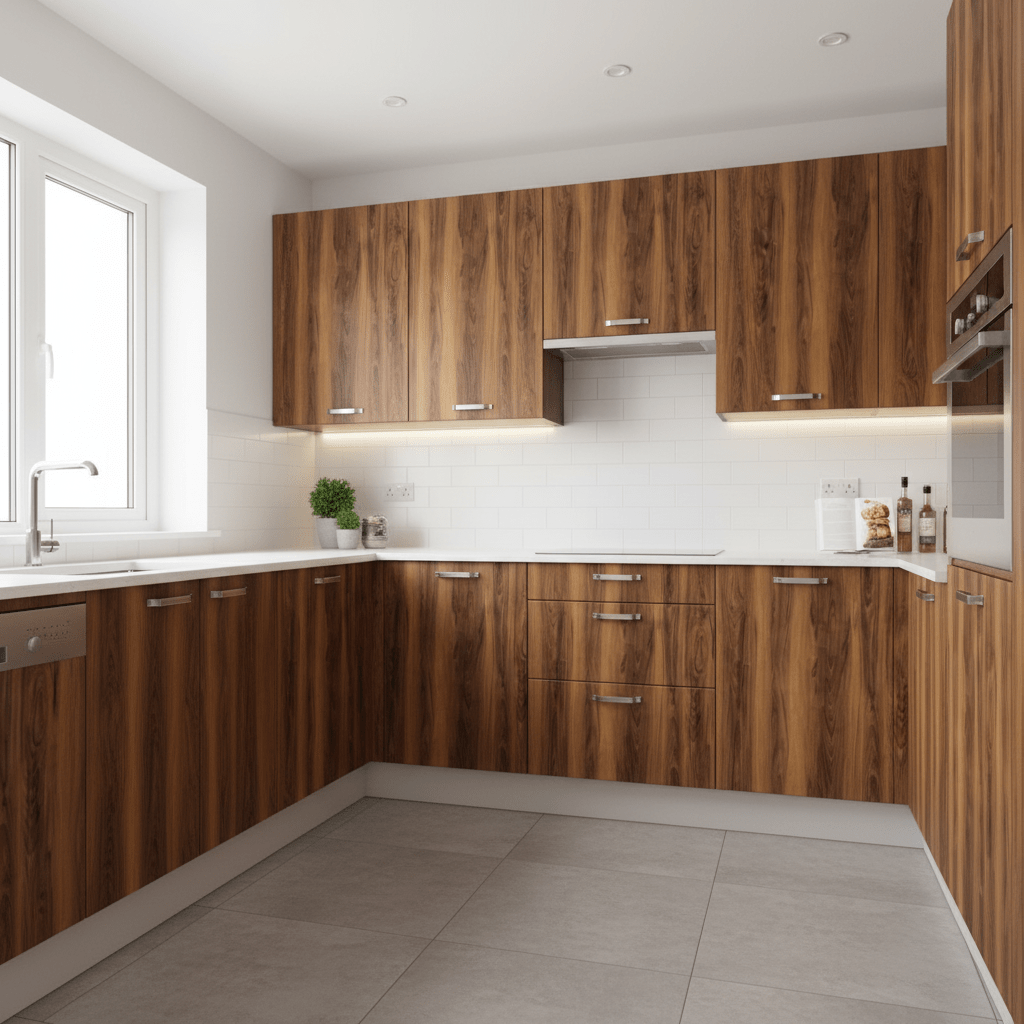 Vareprøve: Premium Boston oak kontaktplast - Lindas Dekor