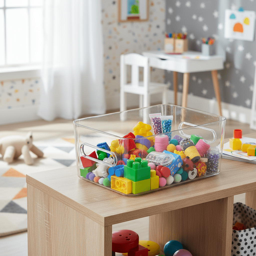 SmartStore™ Compact Clear M oppbevaringsboks - Lindas Dekor