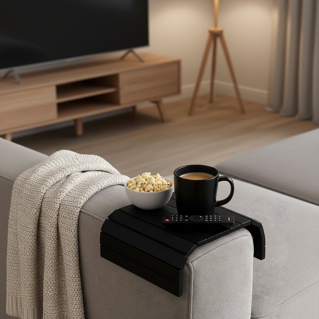 Armstödsbräda svart