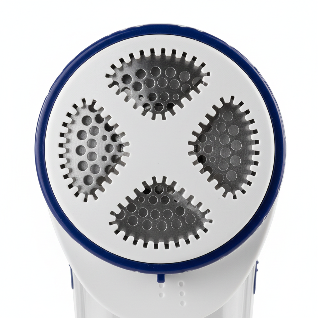 tekstilshaver som fjerner nupper fra ullgenser