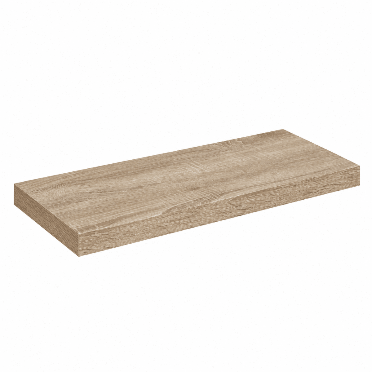 Vegghylle Fixy eikefarget 60 cm, hele hyllen