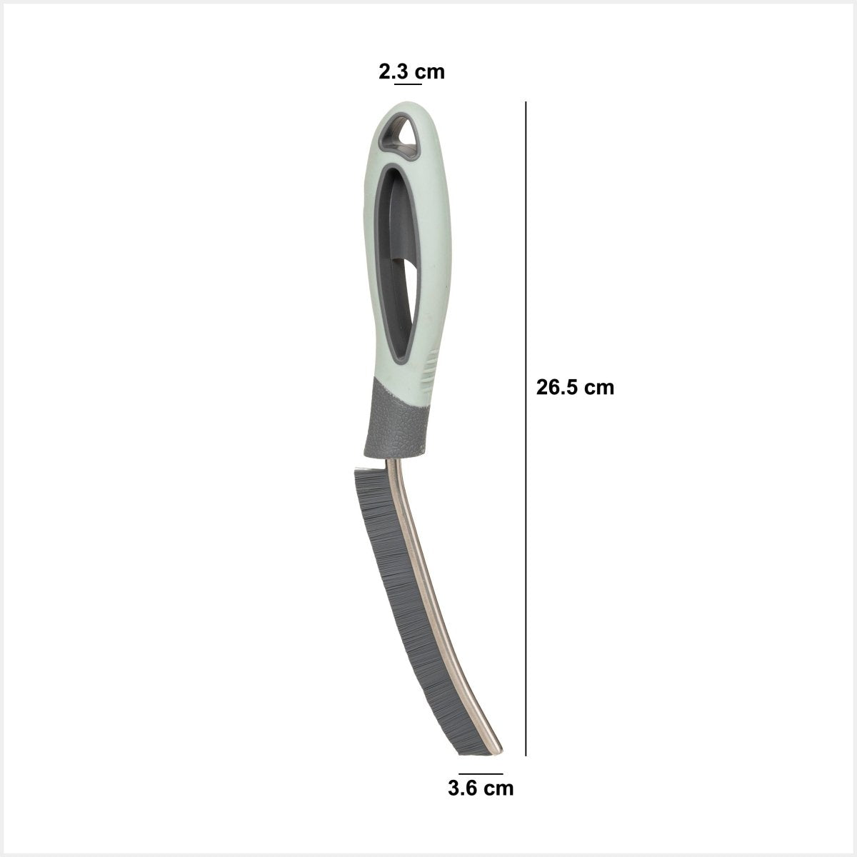 Smal fugebørste Easy Clean grønn 26,8 cm – mål og dimensjoner