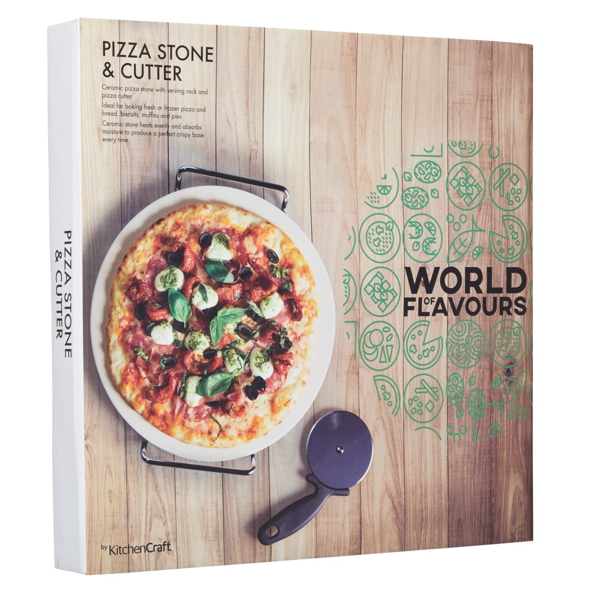 Pizzahjulet som följer med pizzasteinsättet