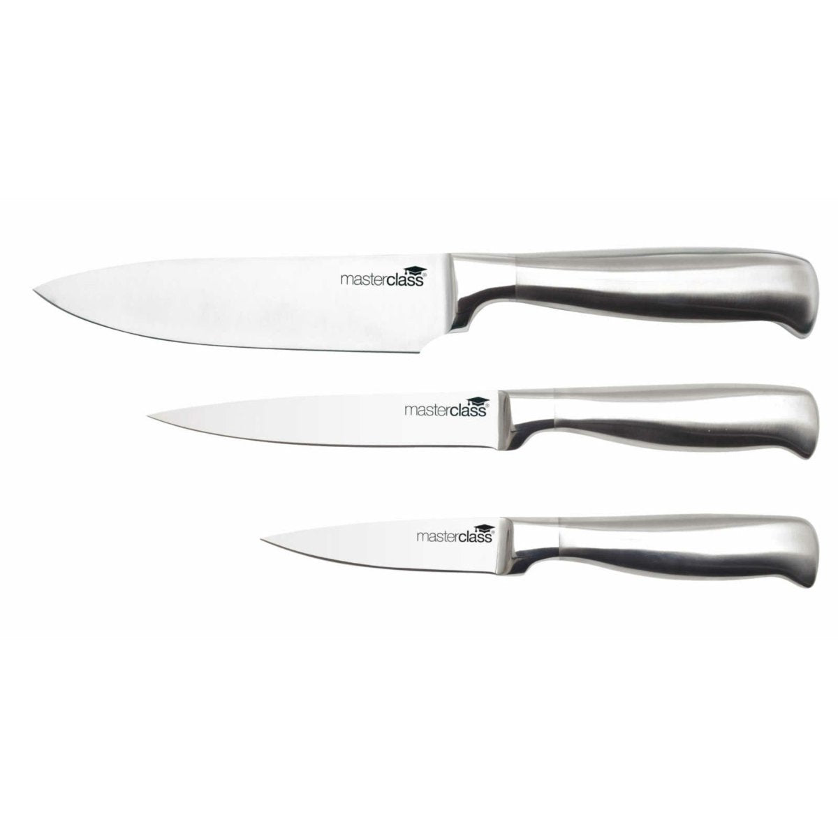 3-pack knivsätt i rostfritt stål Acero – Lindas Dekor knivsätt