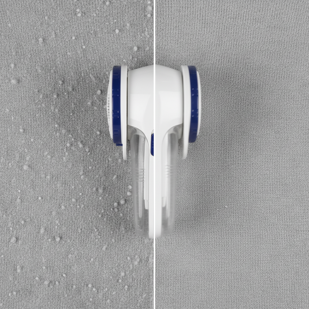 håndholdt nuppefjerner til sofa og klær