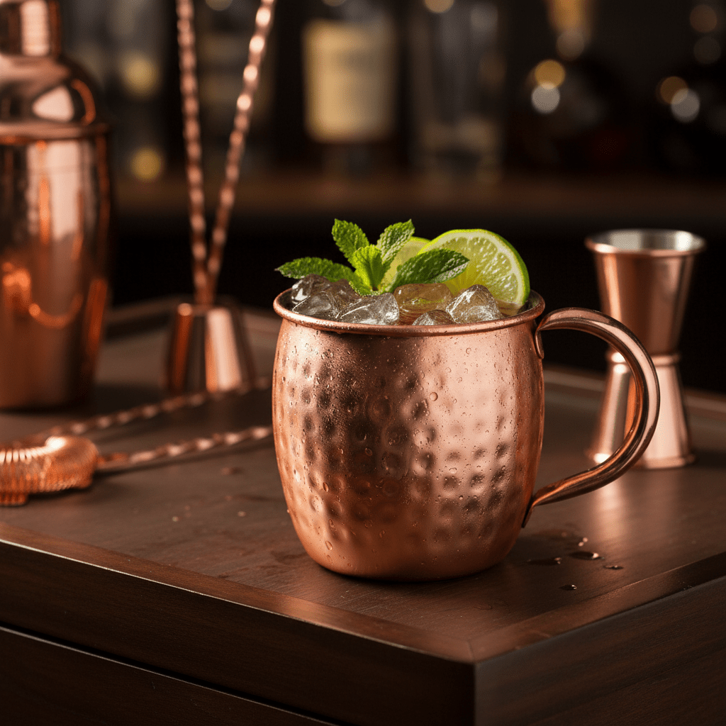 Kobberkrus 500 ml til cocktails, mocktails og ginger beer