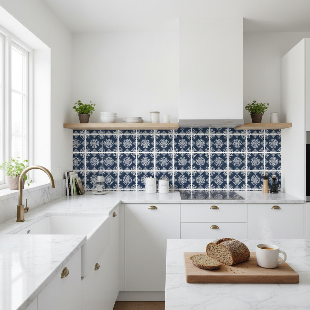 8-pk Lya selvklebende fliser