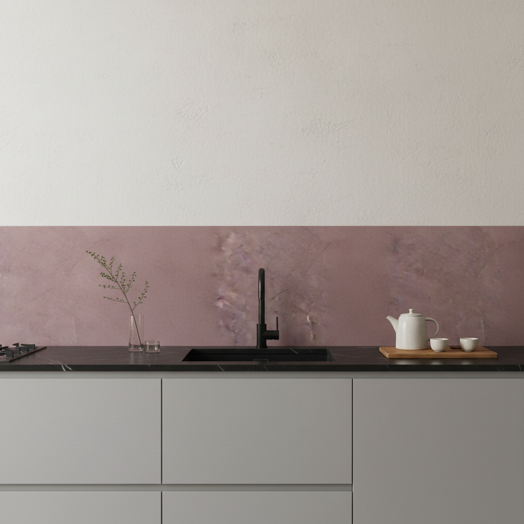 8-pk Skifer Rosa selvklebende fliser