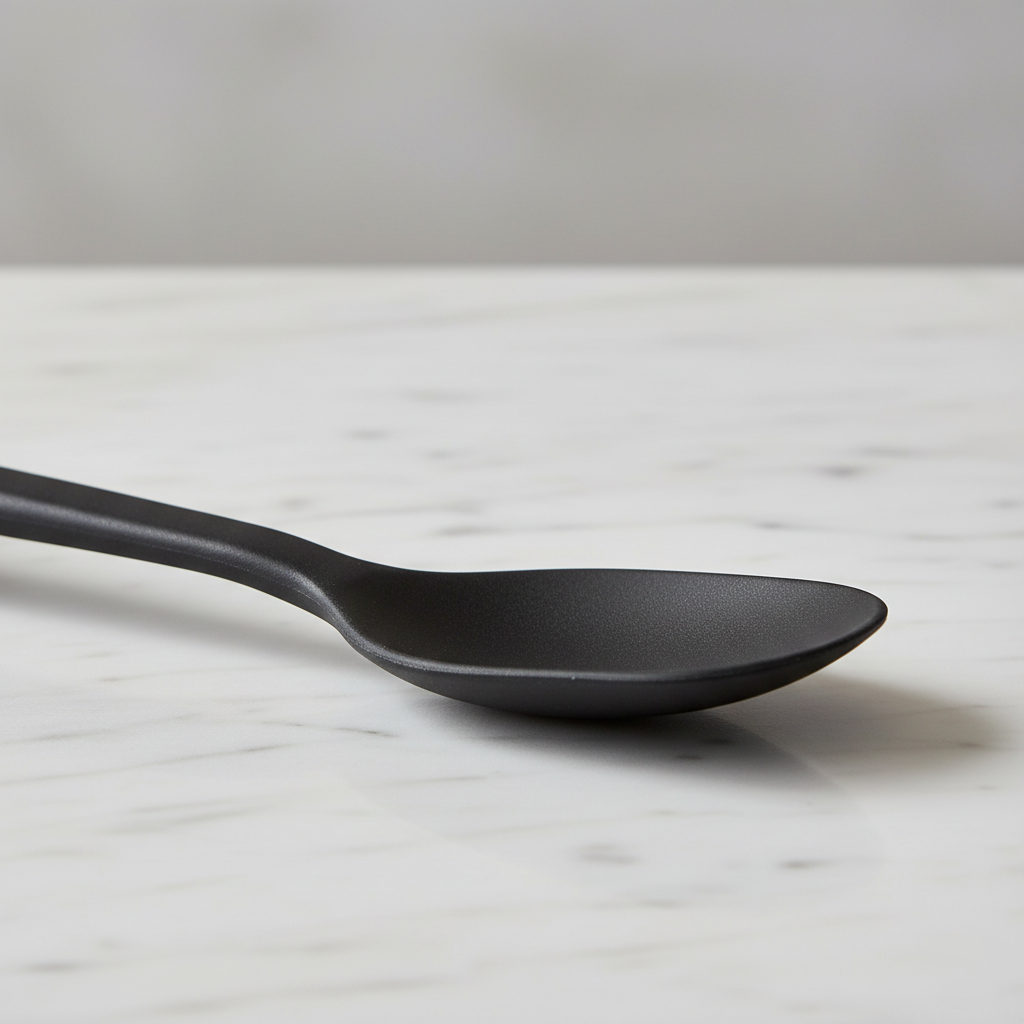 Silikon slikkepott med skjeform til baking og matlaging