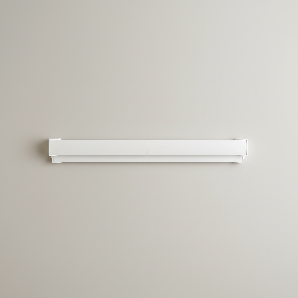 Leifheit tørkestativ utslått med håndklær hengende