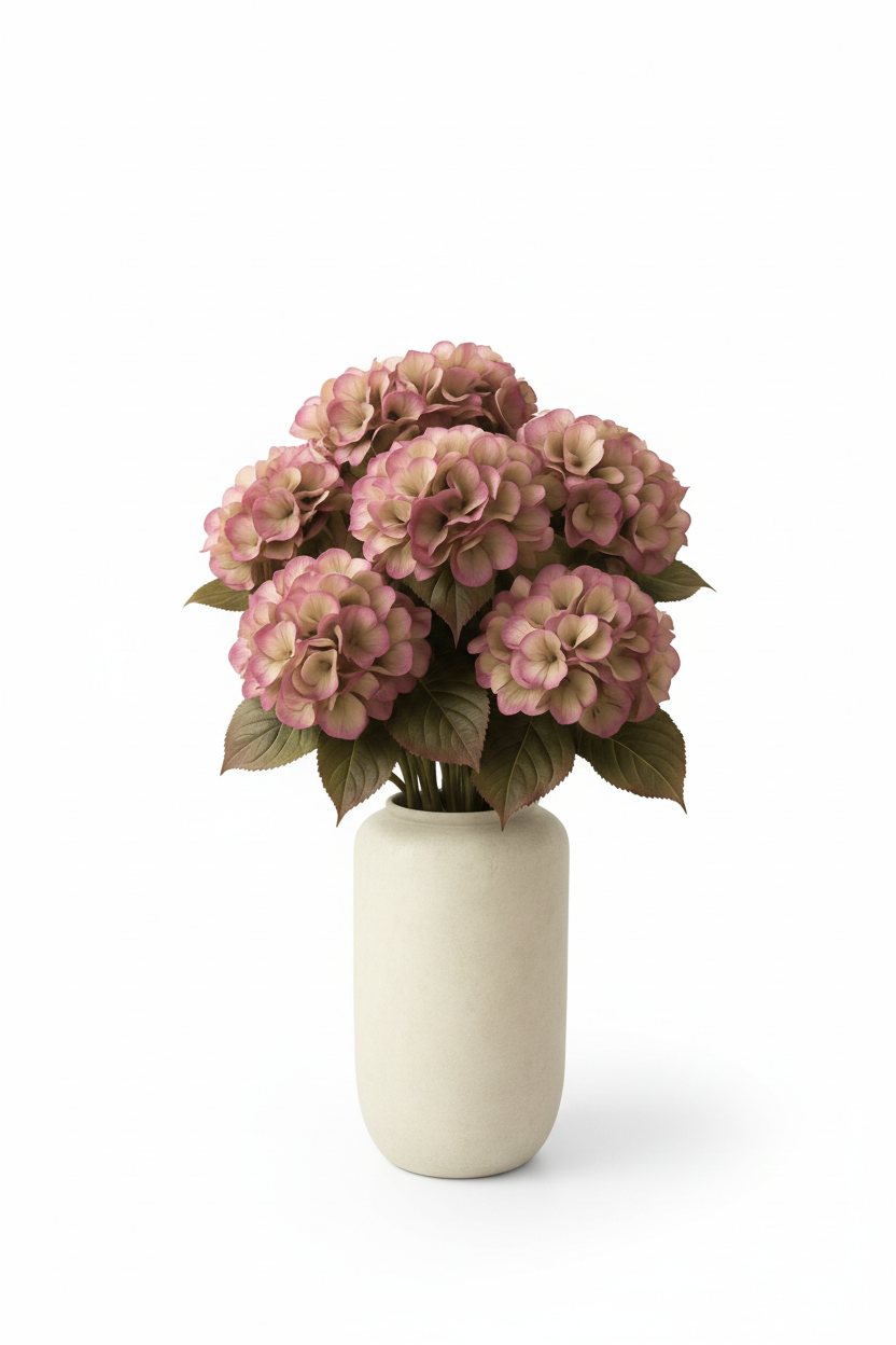 Mr. Plant Hortensia lilla/grønn, 65 cm