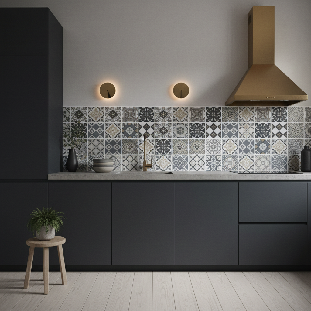 8-pk Margaux selvklebende fliser