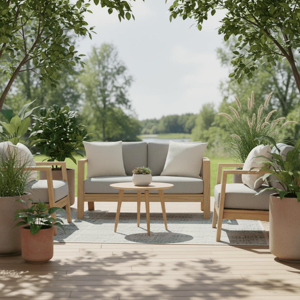 Putetrekk wave velur krem 45 x 45 cm - Lindas Dekor