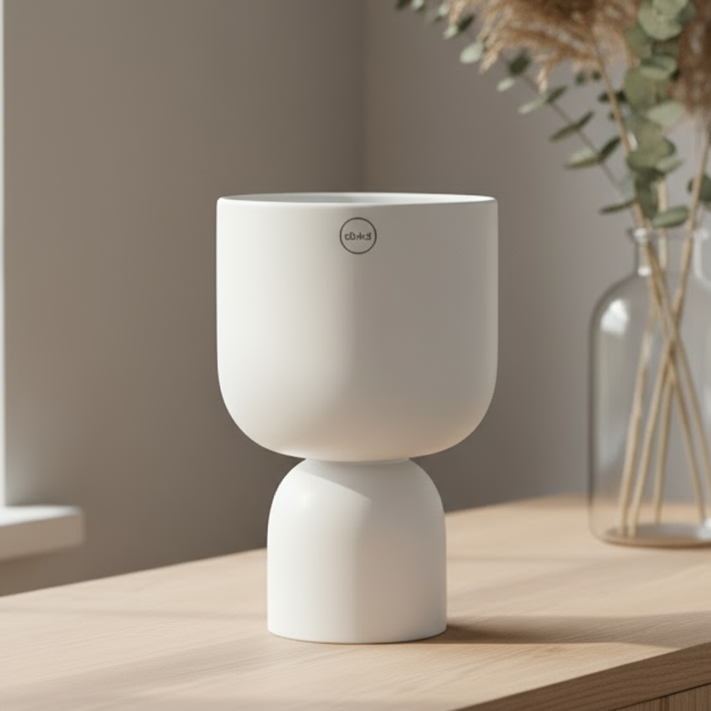 DBKD Post vase hvit liten