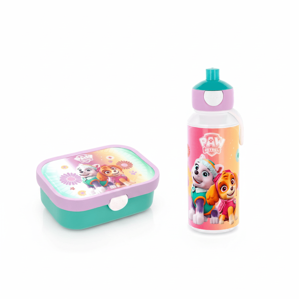 Paw Patrol matboks og drikkeflaske sett fra Mepal til barn