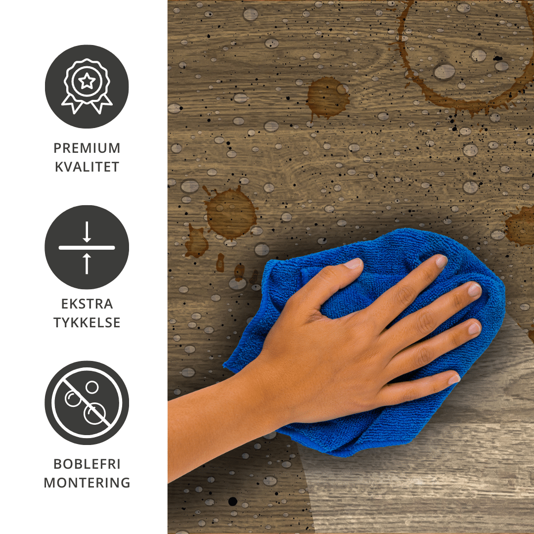 Vareprøve: Premium Bristol oak kontaktplast