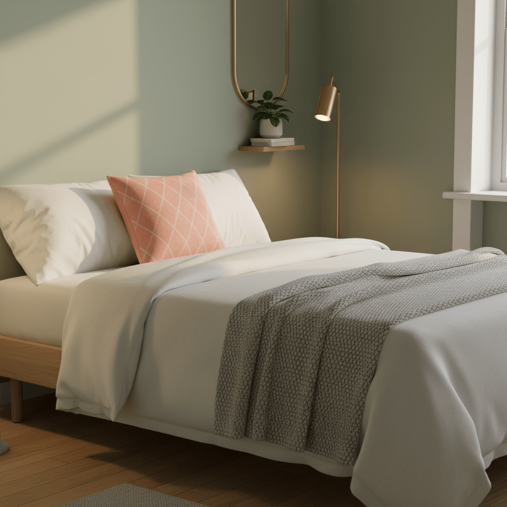 Putetrekk jaquard bomull rosa 45 x 45 cm - Lindas Dekor