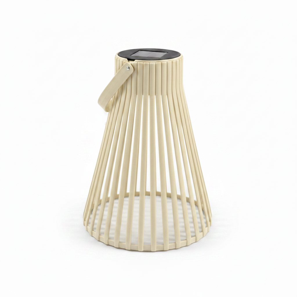 Solarlampa beige 20 x 24 cm