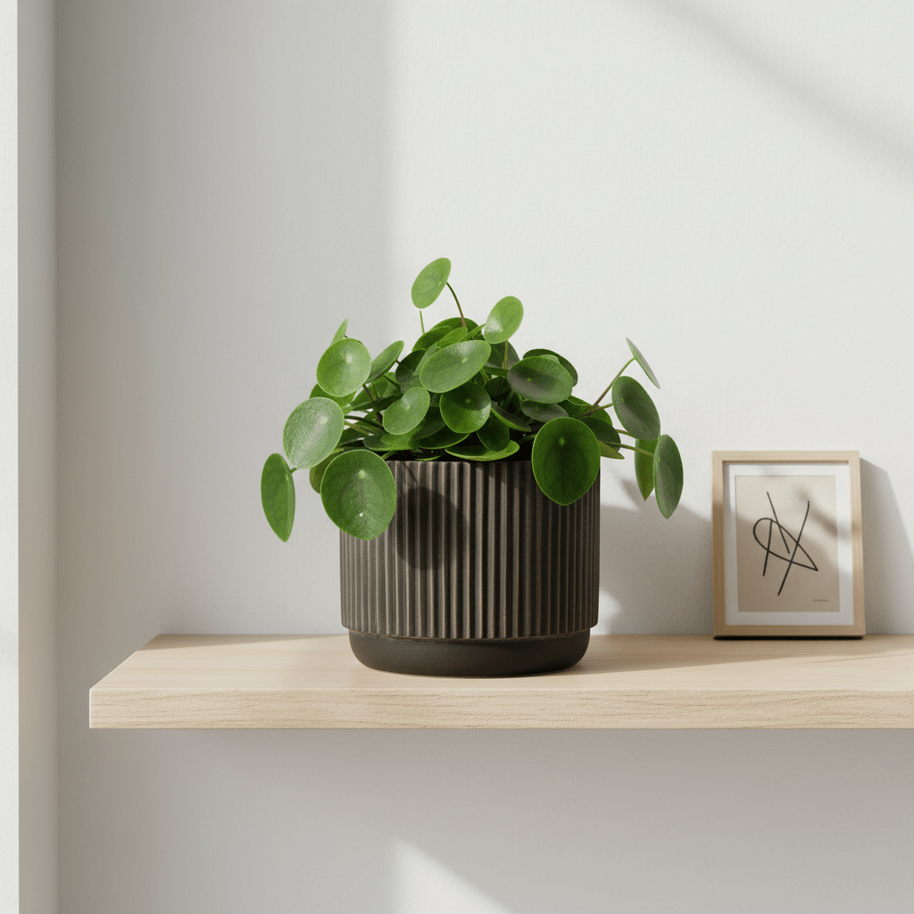 Blomsterpotte Keramikk Svart/Brun Liten - Lindas Dekor