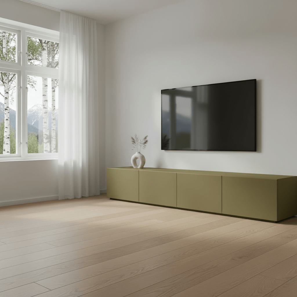 Uni matt olivengrønn kontaktplast - Lindas Dekor Kontaktplast