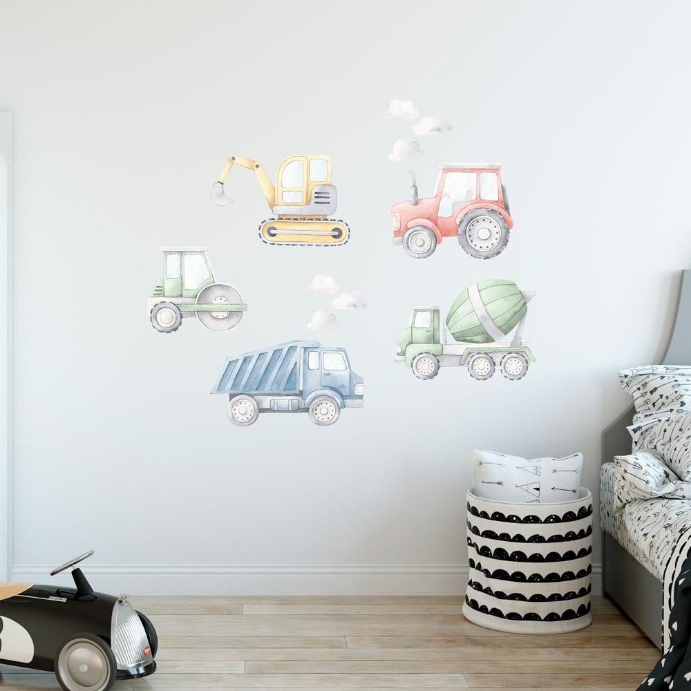 Anleggsbiler klistremerker