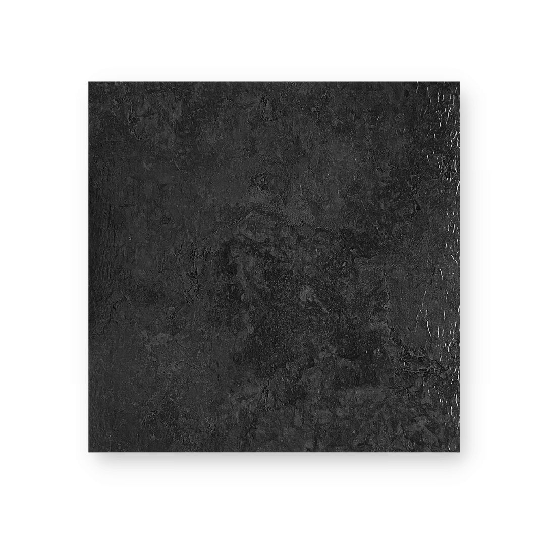 10-pk Svart betong självhäftande golvplattor
