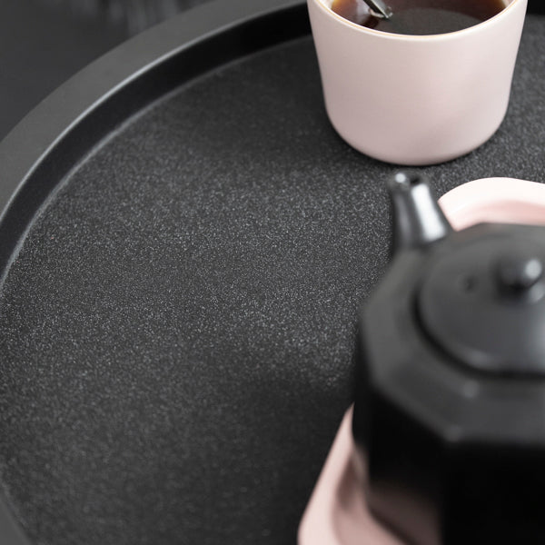 Glitter sort kontaktplast 67,5 cm x 2 meter