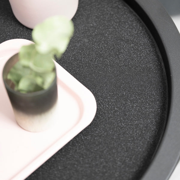 Glitter sort kontaktplast 67,5 cm x 2 meter